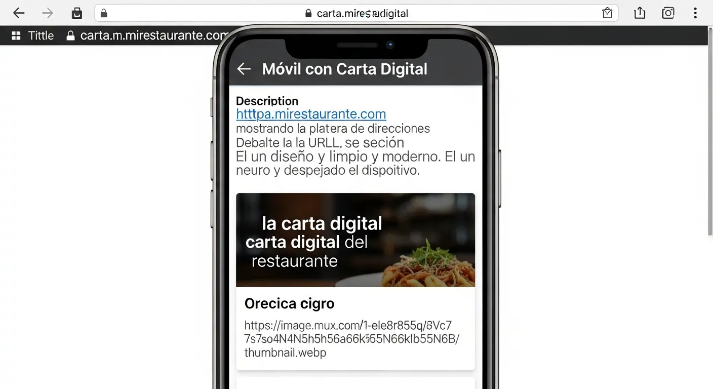 Carta digital con dominio propio: por qué importa y cómo se configura