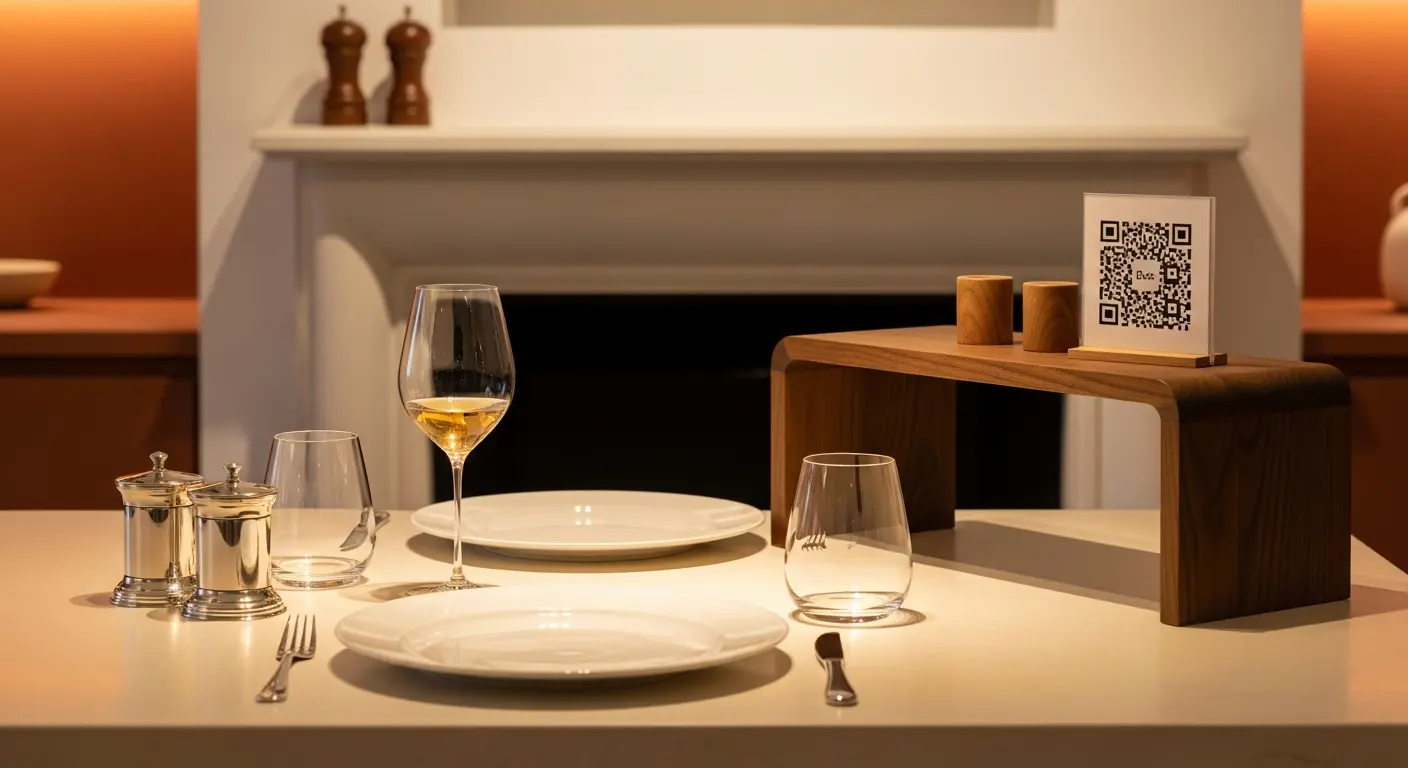 Carta digital para restaurante fine dining: cuándo el QR encaja (y cuándo no)