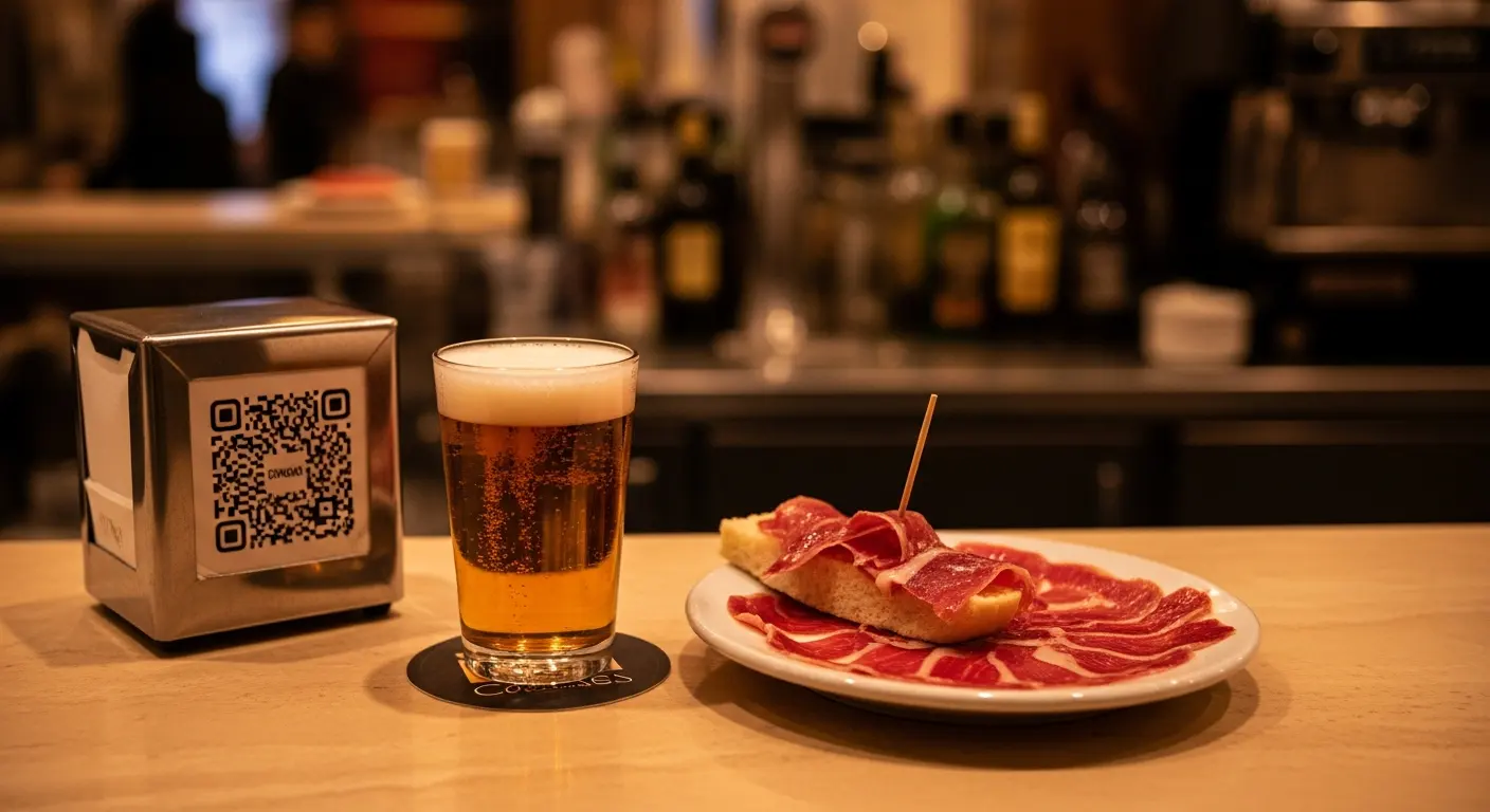 Carta digital para bar: cómo elegir la que de verdad encaja en tu barra