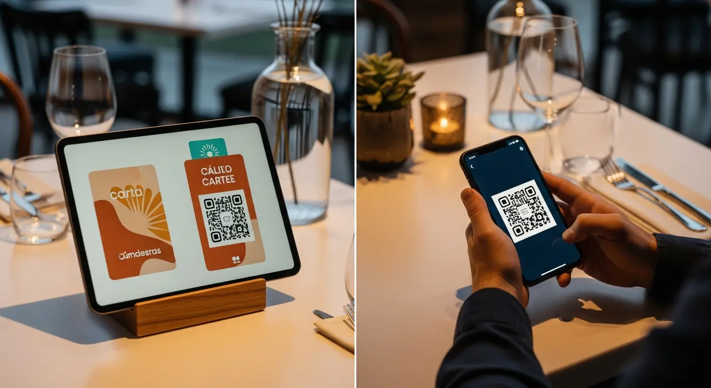 Carta digital en tablet vs carta QR: cuál te conviene en 2026