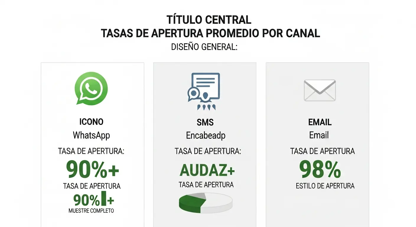 Confirmar reservas por WhatsApp vs SMS vs email: qué funciona mejor