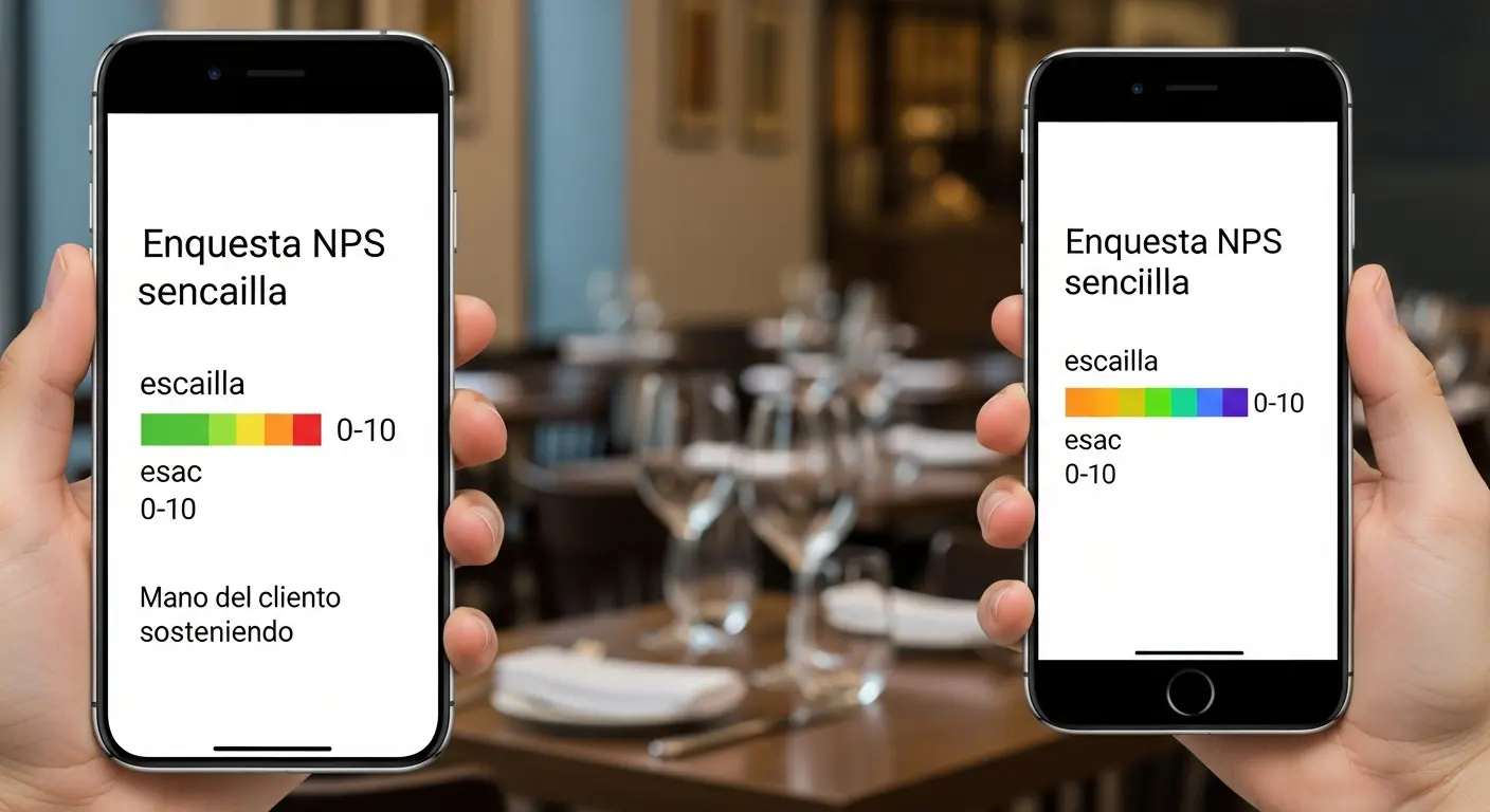 Encuesta de satisfacción en restaurante con NPS: cómo medir si vas bien