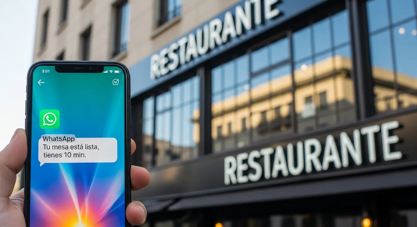 Lista de espera digital en restaurante: cómo rescatar a clientes que se irían