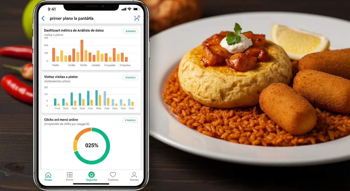 Estadísticas de tu menú QR: qué platos abren tus clientes y cuáles no