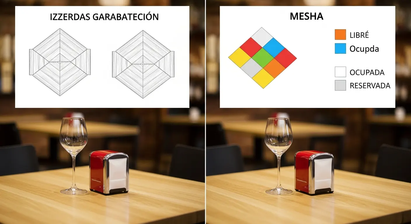 Sistema de gestión de mesas: del plano de papel al plano interactivo