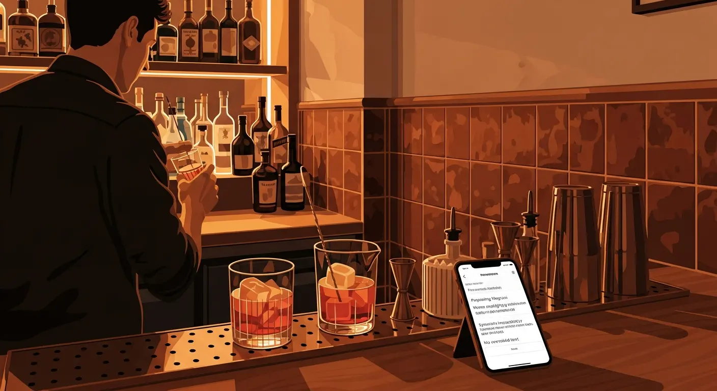 Sistema de reservas para bar de coctelería y vinos: lo que cambia